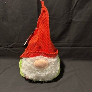 Dan Dee Musical Animated Christmas Gnome Elf Hat Singing Home for the Holidays